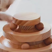 Load and play video in Gallery viewer, Cats Playing with Ball Track Toy | Interactive Cat Toys | MissyMoMo
