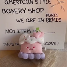 Load and play video in Gallery viewer, Cherry Cake Catnip Toy | Cute Toy for Cats &amp; Kittens | MissyMoMo
