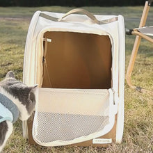 Load and play video in Gallery viewer, Yakuss Cat Backpack | Lightweight Cat Carrier | MissyMoMo
