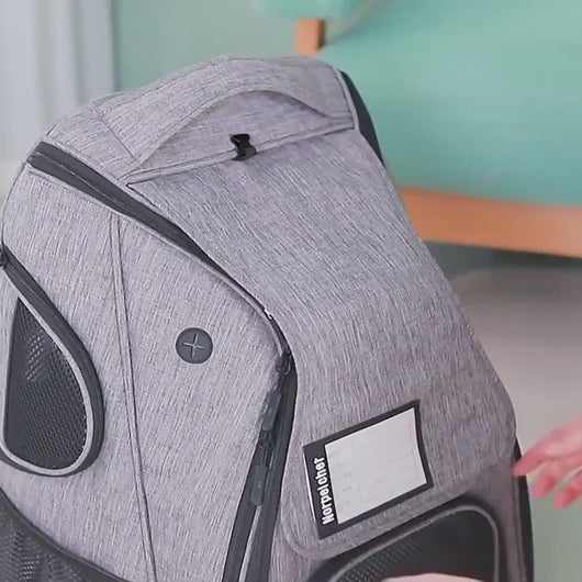 Urban Wanderer Cat Backpack | Cat Travel Carrier | MissyMoMo