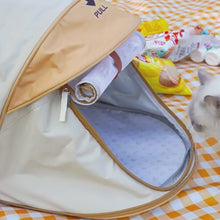 Load and play video in Gallery viewer, Purrpy Tent Expandable Cat Backpack | Cat Kennel | MissyMoMo
