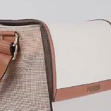 Load and play video in Gallery viewer, Voocoo Designer Cat Carrier | Cat Travel Carrier for Small Cats | MissyMoMo
