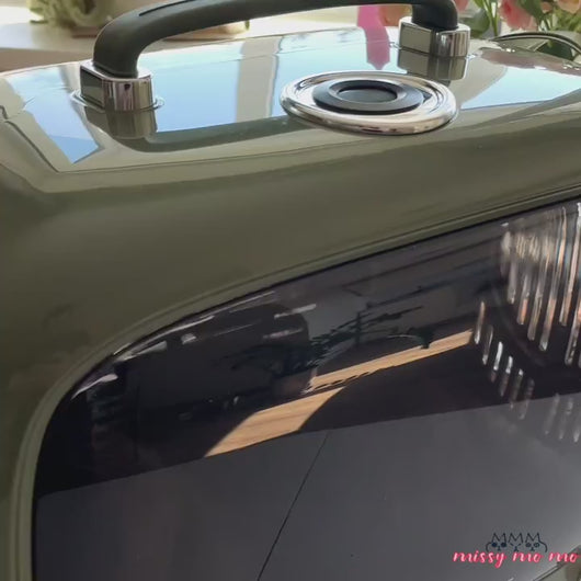 TellyMoMo Vintage Telly Hard Cat Carrier | MissyMoMo