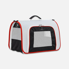 Load image into Gallery viewer, Black Lightweight Airline-Approved Travel Cat Carrier | MissyMoMo
