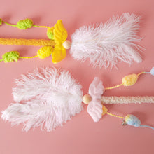Load image into Gallery viewer, Angel Wings Feather Cat Wand Toys | Toys for Kittens & Cats | MissyMoMo