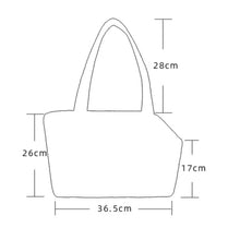 Load image into Gallery viewer, Arkika Cat Shoulder Bag Dimensions | MissyMoMo
