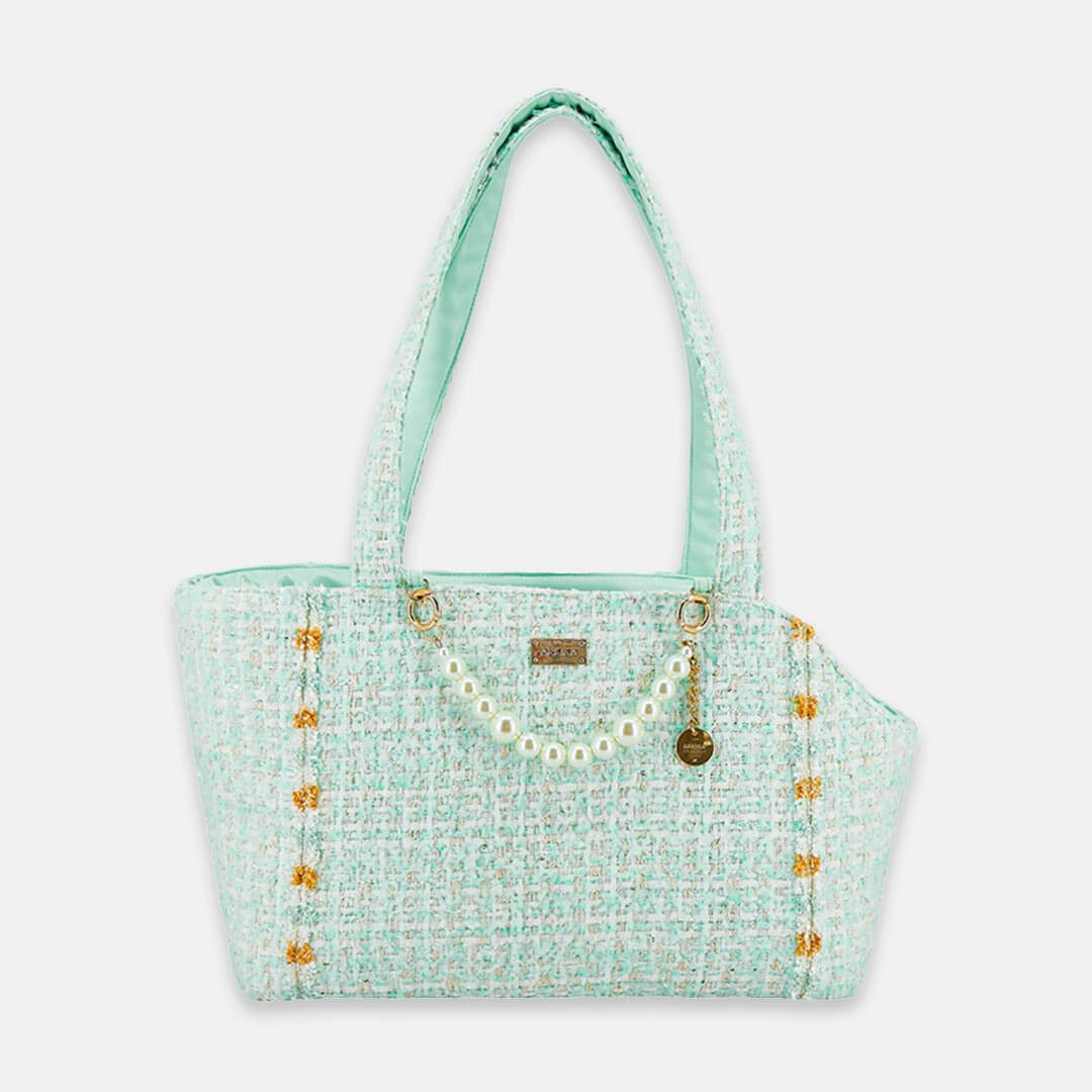 Arkika Cat Shoulder Bag in Mint Green | MissyMoMo