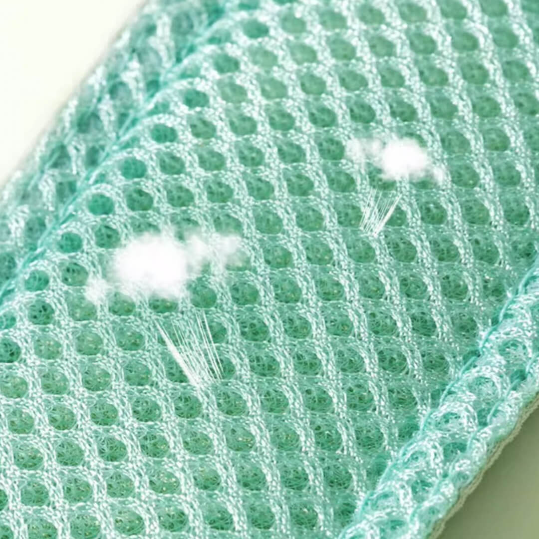 Breathable Mesh Lining of Avocado Cat Harness | MissyMoMo