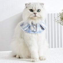 Load image into Gallery viewer, Back to School Cat Bib | Cat with Collar | MissyMoMo
