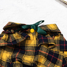 Load image into Gallery viewer, Bella Cat Shirt | Yellow Plaid Shirt for Cats | MissyMoMo