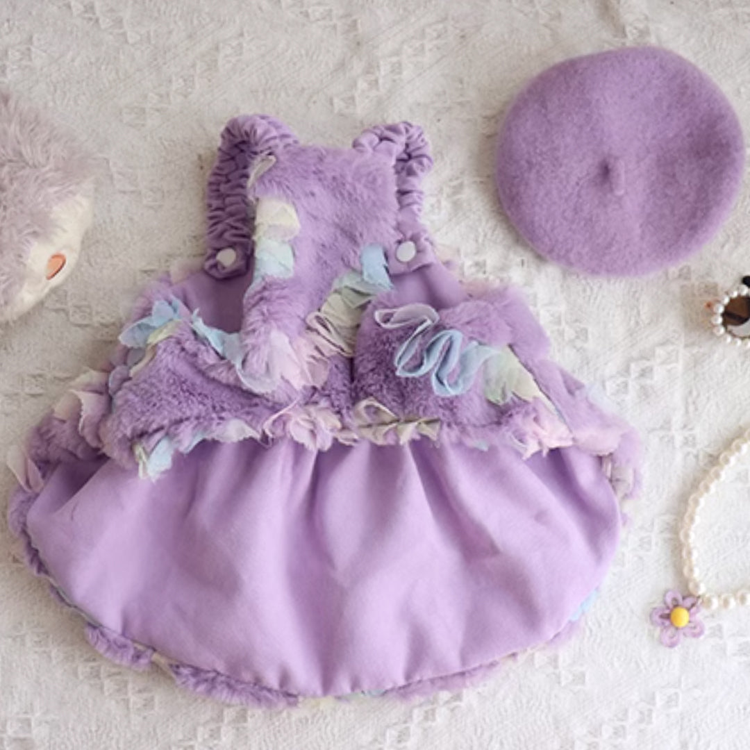 Belle Cat Dress | Elegant Lilac Dress for Cats | MissyMoMo