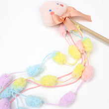 Load image into Gallery viewer, Bunny Blossom Cat Wand Toy | Cute Cat Toys | MissyMoMo