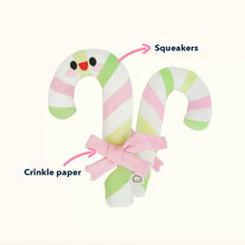 Load image into Gallery viewer, Candy Cane Catnip Toy | Cute Toy for Cats & Kittens | MissyMoMo