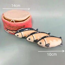 Load image into Gallery viewer, Canned Fish Catnip Toys | Cute Kitten &amp; Cat Toys | MissyMoMo

