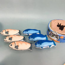 Load image into Gallery viewer, Canned Fish Catnip Toys | Cute Kitten &amp; Cat Toys | MissyMoMo
