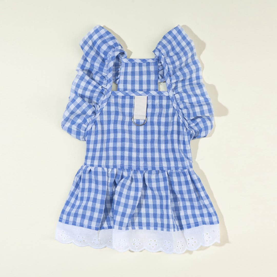 Checkers Cat Dress & Bow Set | Dress for Cats | MissyMoMo