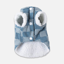 Load image into Gallery viewer, Checkers Cat Jacket | Checkered Fleece Jacket for Cats & Kittens | MissyMoMo