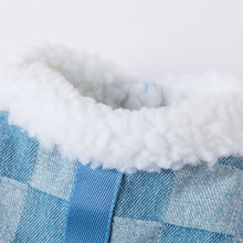 Load image into Gallery viewer, Checkers Cat Jacket | Checkered Fleece Jacket for Cats & Kittens | MissyMoMo