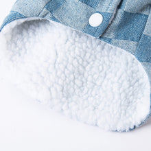 Load image into Gallery viewer, Checkers Cat Jacket | Checkered Fleece Jacket for Cats & Kittens | MissyMoMo