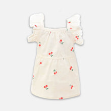 Load image into Gallery viewer, Red Cherry Print Dress for Cats & Kittens | MissyMoMo