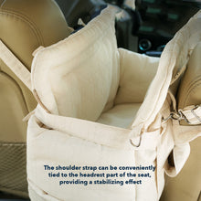 Load image into Gallery viewer, Cat Car Carrier Secured to Car Seat with Adjustable Straps | MissyMoMo