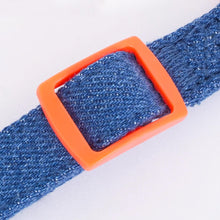 Load image into Gallery viewer, TouchCat Indigo Cat Harness & Leash Set | Denim Harness for Cats & Kittens | MissyMoMo