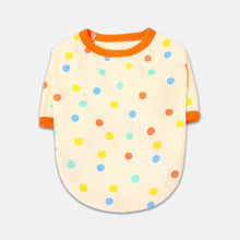 Load image into Gallery viewer, Cute Yellow Polka Dot Cat Shirt for Cats & Kittens | MissyMoMo