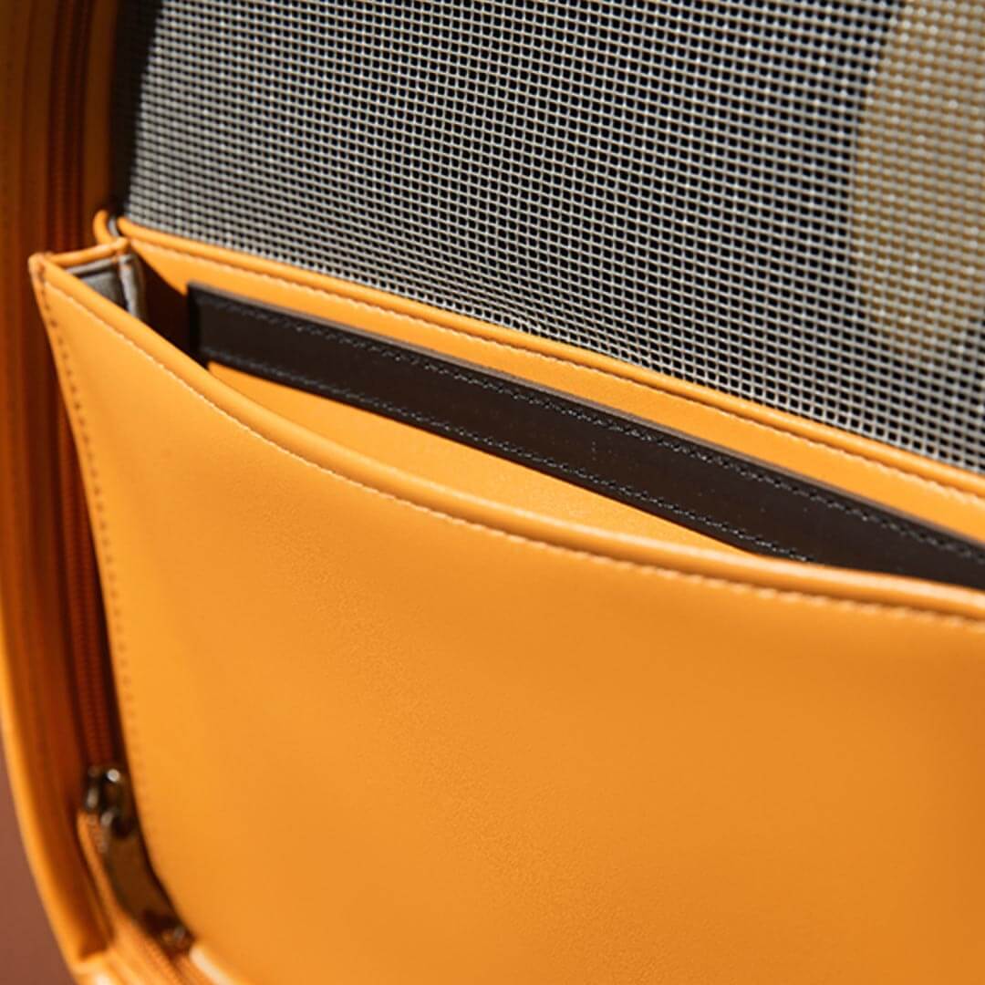 Fancy Poupée Cat Carrier | Leather Pet Carrier | MissyMoMo