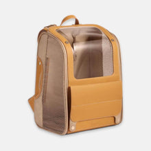 Load image into Gallery viewer, Floof Voyager Cat Traveling Backpack | Clear Cat Backpack for Carrying Cat | MissyMoMo
