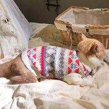 Load image into Gallery viewer, Cat in Fair Isle Cat Sweater | MissyMoMo