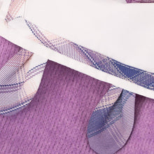 Load image into Gallery viewer, Hana Cat Dress | Purple Plaid Dress for Cats &amp; Kittens | Cat Clothes | Dress for Pets | MissyMoMo
