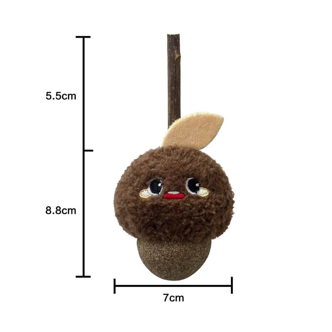 Hazelnut Silvervine Cat Chew Toy | Cat Toys | MissyMoMo