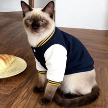 Load image into Gallery viewer, Siamese Cat in Baseball Jacket | MissyMoMo