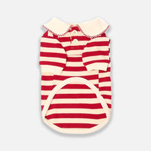 Load image into Gallery viewer, Red Striped Shirt for Cats & Kittens | Cat Clothes | MissyMoMo