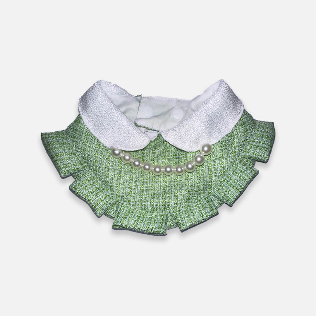 Green Cat Bib | Handmade Cat Accessories | MissyMoMo