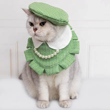 Load image into Gallery viewer, Jolie Cat Bib & Hat