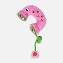 Load image into Gallery viewer, Kitty Hotline Pink Plush Pillow Cat Toy | Cat Toys | MissyMoMo
