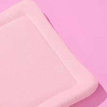 Load image into Gallery viewer, Bottom Pad of KittyMoMo Pink Clear Hard Cat Carrier | MissyMoMo