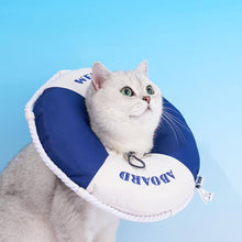 Load image into Gallery viewer, Lifebuoy Elizabethan Collar for Cats | Cat with E Collar | MissyMoMo
