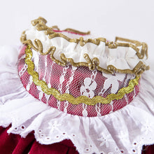 Load image into Gallery viewer, Little Princess Cat Dress | Red Dress for Cats | MissyMoMo