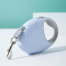 Load image into Gallery viewer, Luna Retractable Cat Leash In Light Blue | MissyMoMo