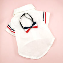 Load image into Gallery viewer, MoMo Cat Shirt | Shirt & Bow Tie for Cats | MissyMoMo