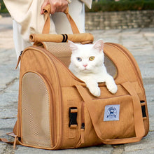 Load image into Gallery viewer, Cat Inside Expandable Cat Backpack | MissyMoMo