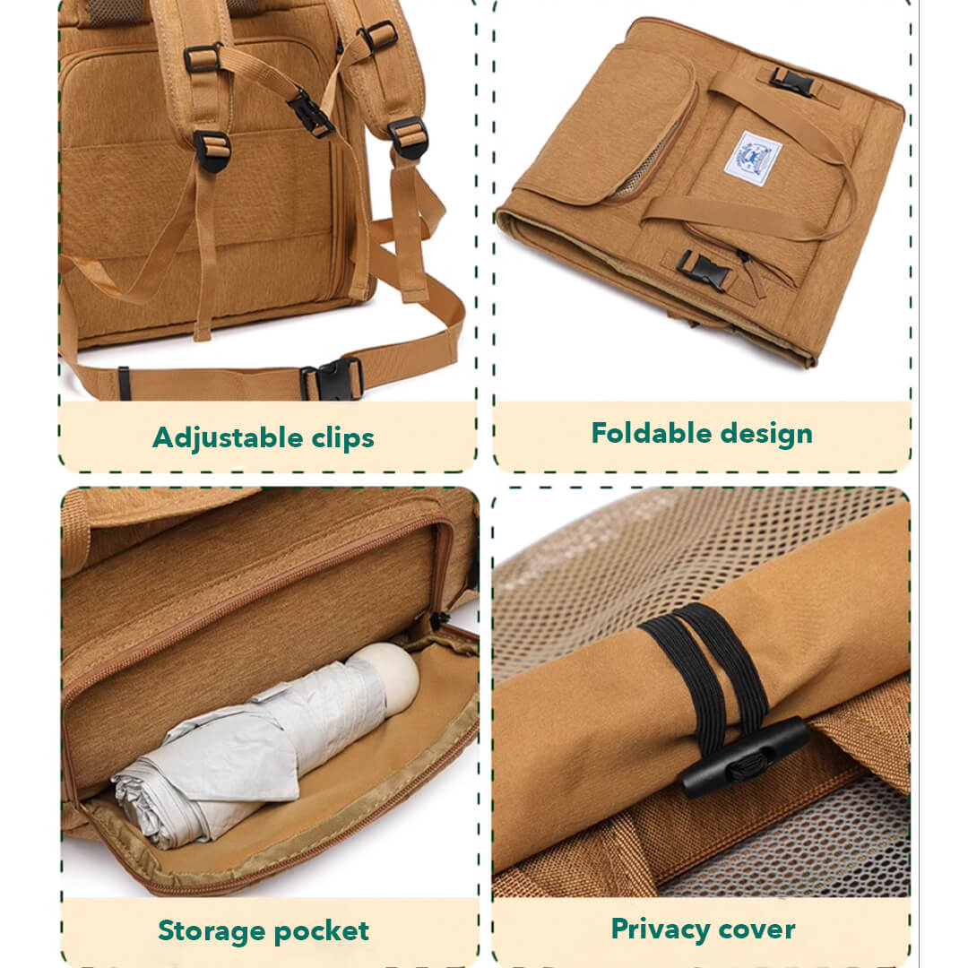 Features of Expandable Cat Backpack | MissyMoMo