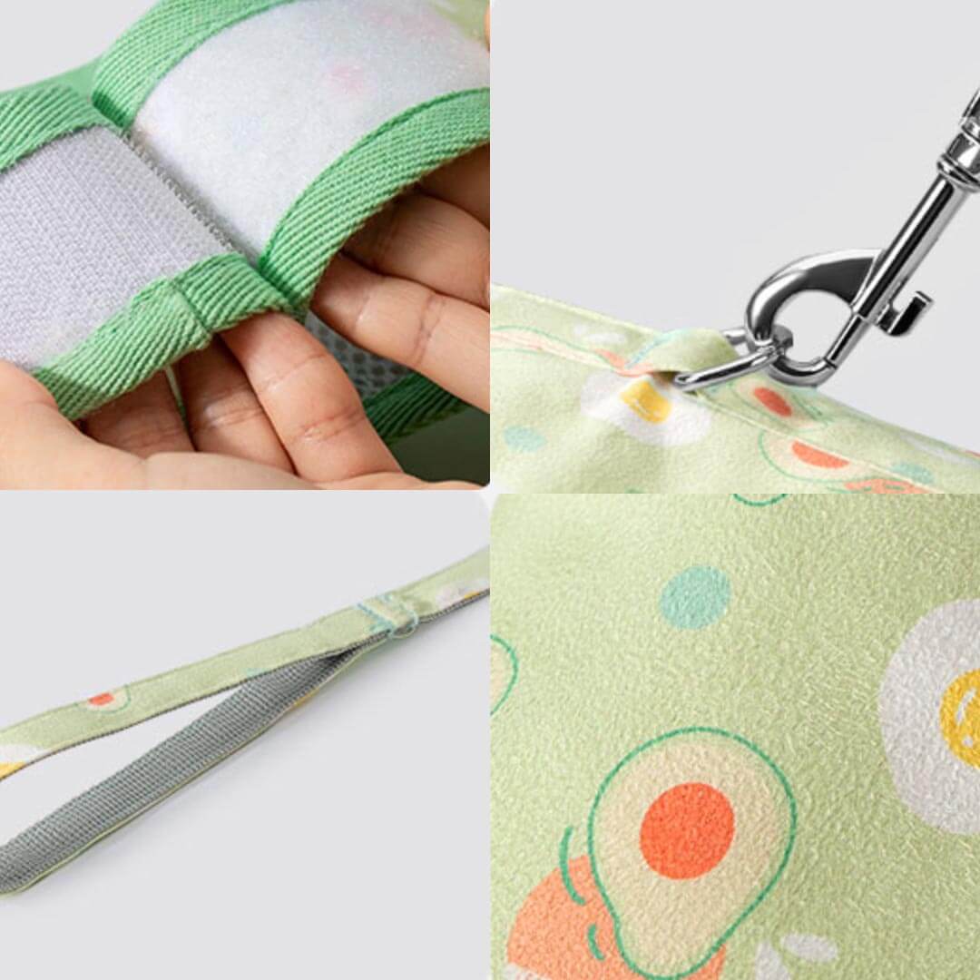 Velcro Closure on Nova Cat Harness | MissyMoMo