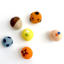 Load image into Gallery viewer, Cute Wool Felt Cat Ball Toys for Cats &amp; Kittens | MissyMoMo
