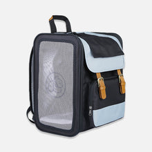 Load image into Gallery viewer, Paw Voyager Black Expandable Cat Backpack | Soft Cat Carrier | MissyMoMo