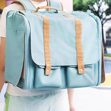 Load image into Gallery viewer, PawsHolic Collapsible Blue Cat Backpack | MissyMoMo