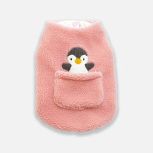 Load image into Gallery viewer, Pink Fleece Penguin Vest for Cats & Kittens | MissyMoMo
