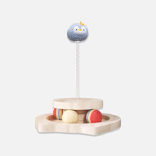 Load image into Gallery viewer, Penguin Spring Ball Cat Toy with Rolling Balls | Interactive Cat Toys | MissyMoMo
